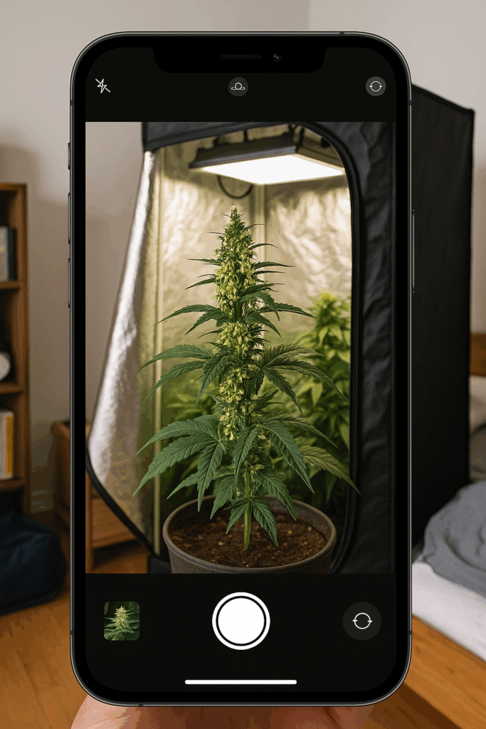 Cannabis Zwitter im Growzelt erkennen
