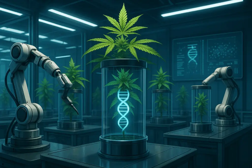 GWAS Genetik Forschung Wissenschaft Cannabis